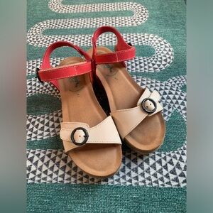 bionatura 2 tone sandals sz 41